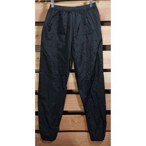 Danz N Motion Womens Junior Size Small Ripstop Pants Nylon Joggers Trash Bag GUC